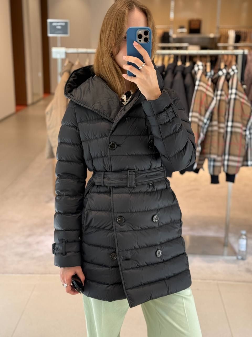 Пуховик Burberry