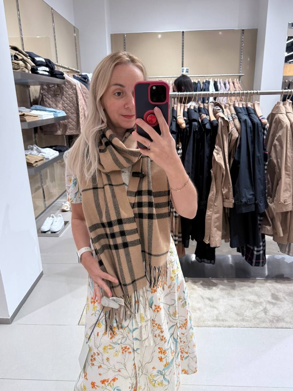 Шарф Burberry
