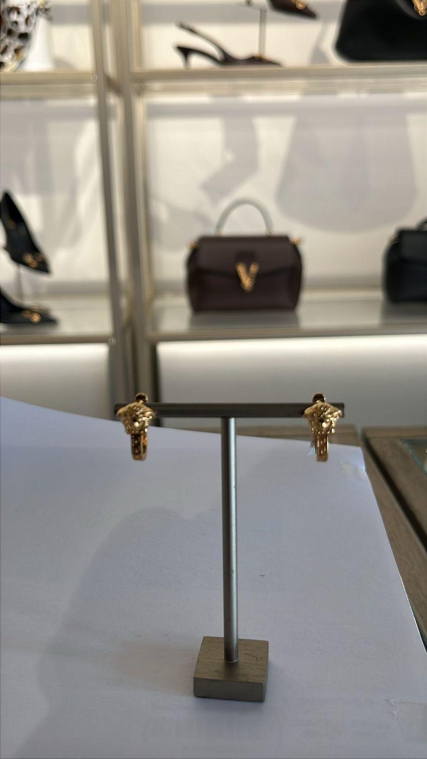 Сережки Versace