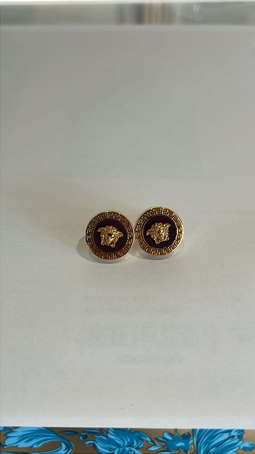 Сережки Versace