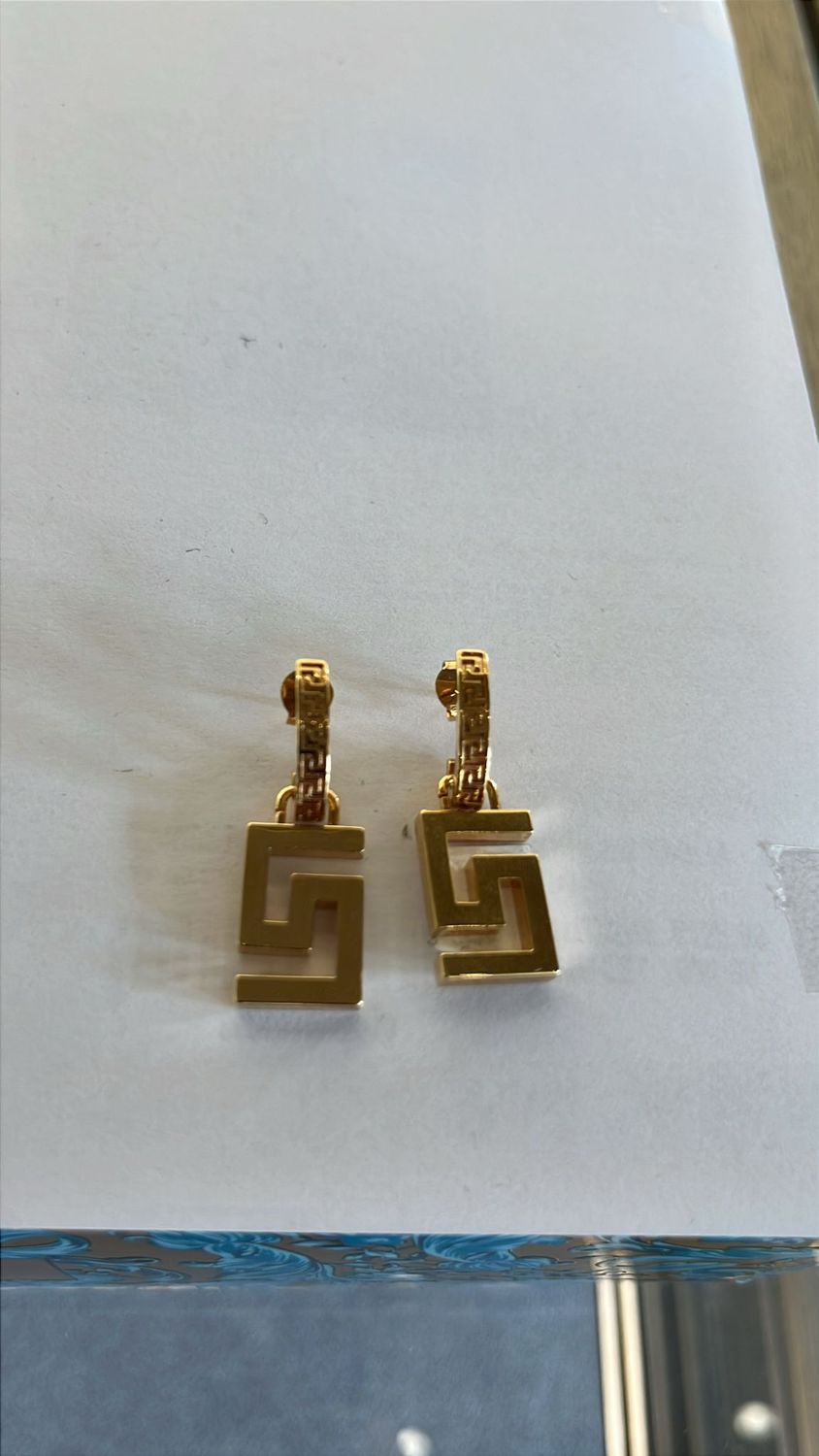 Сережки Versace