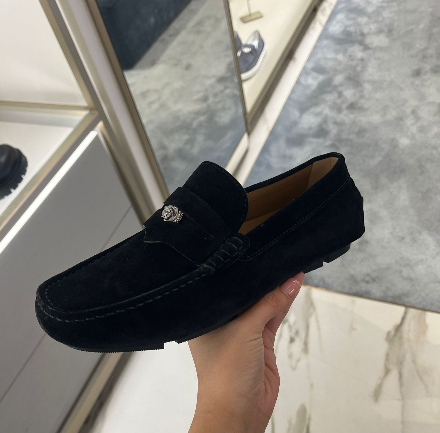 Мокасины Versace