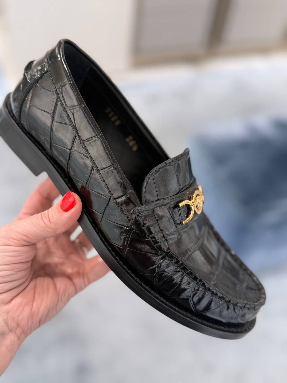 Лоферы Versace