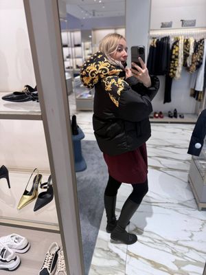 Пуховик Versace