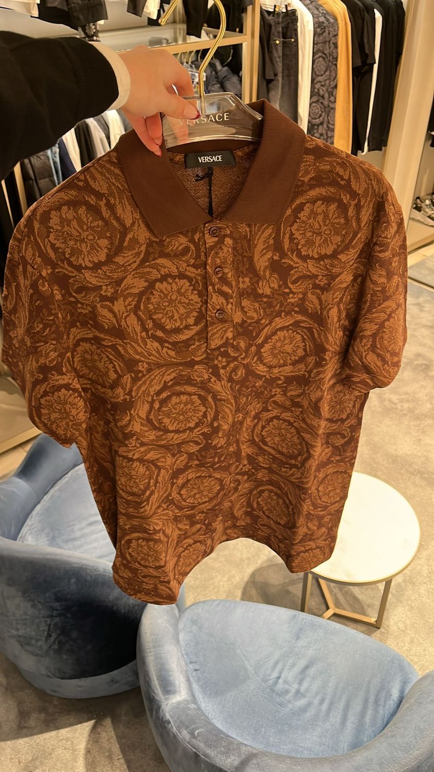 Мужское поло Versace