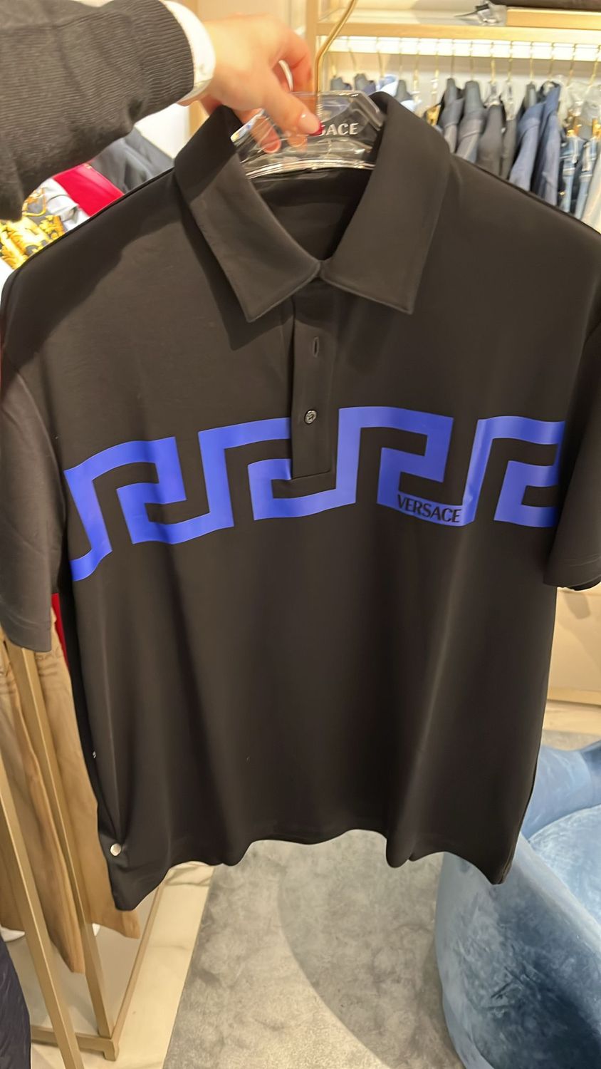 Мужское поло Versace