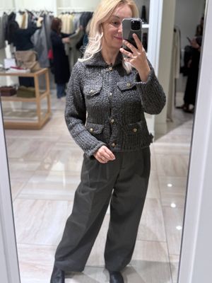 Вязаный жакет Massimo Dutti