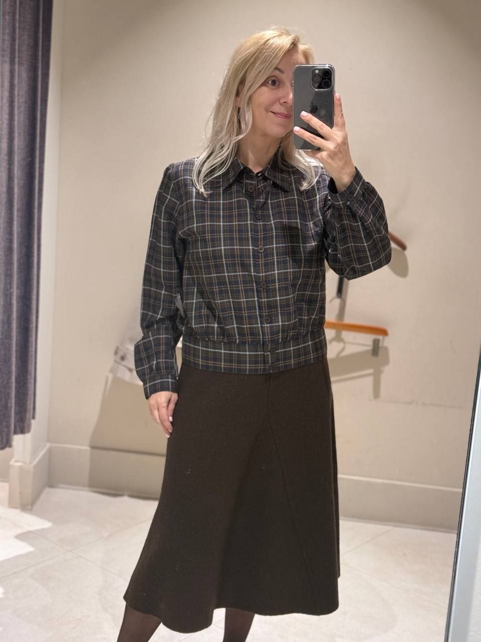 Рубашка-бомбер Massimo Dutti