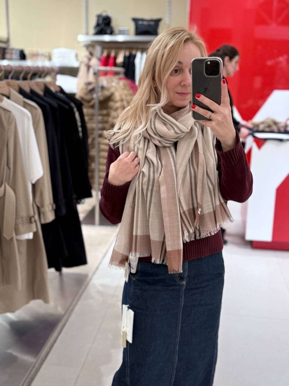 Палантин Burberry