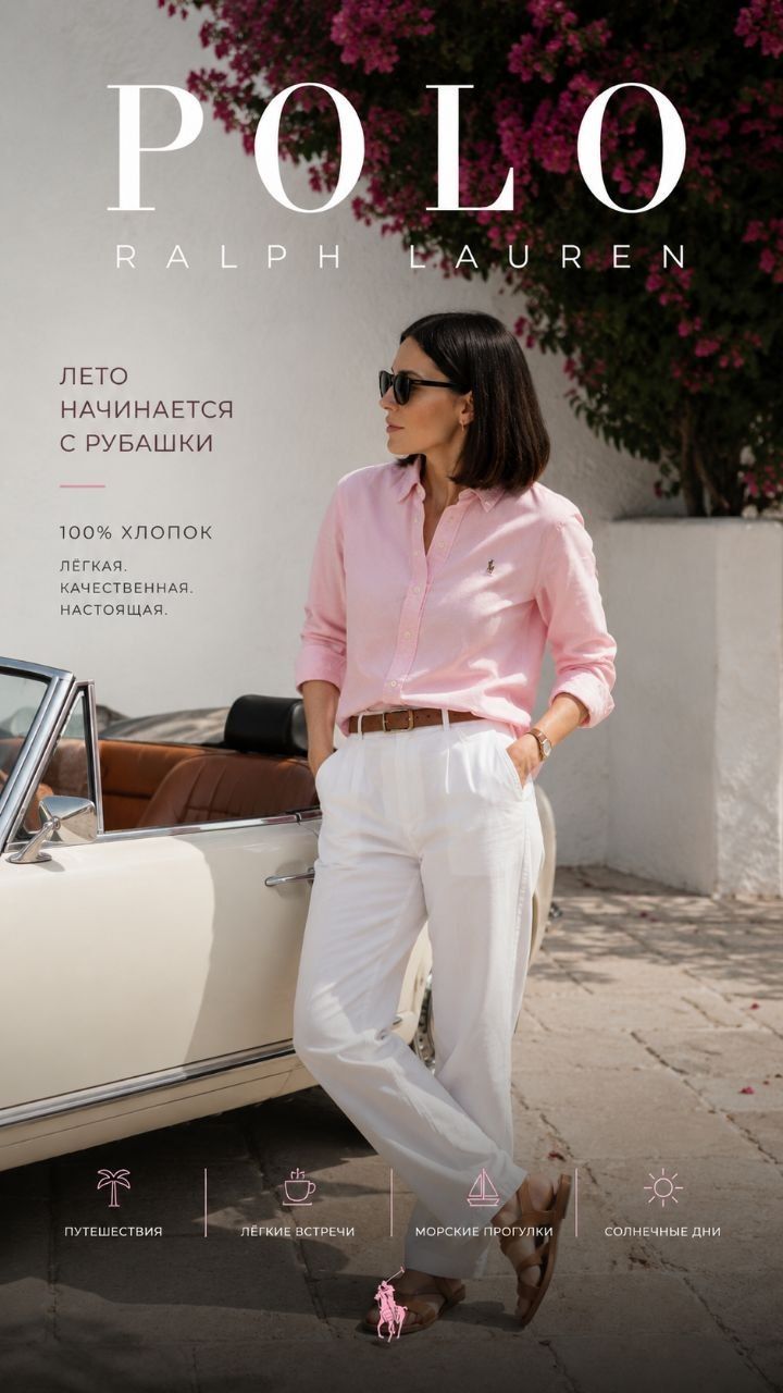 Рубашка Polo RL
