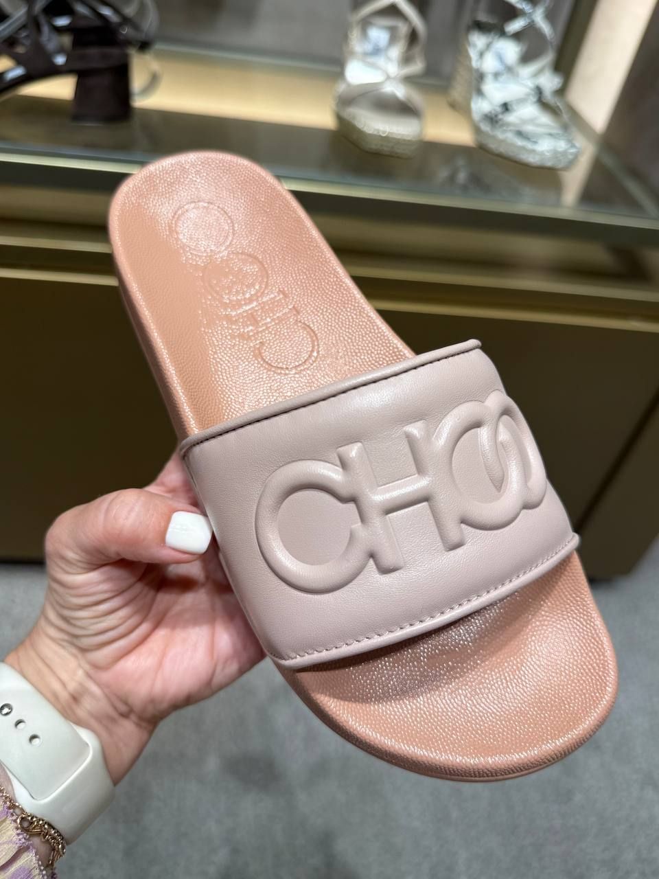 Шлепанцы Jimmy Choo