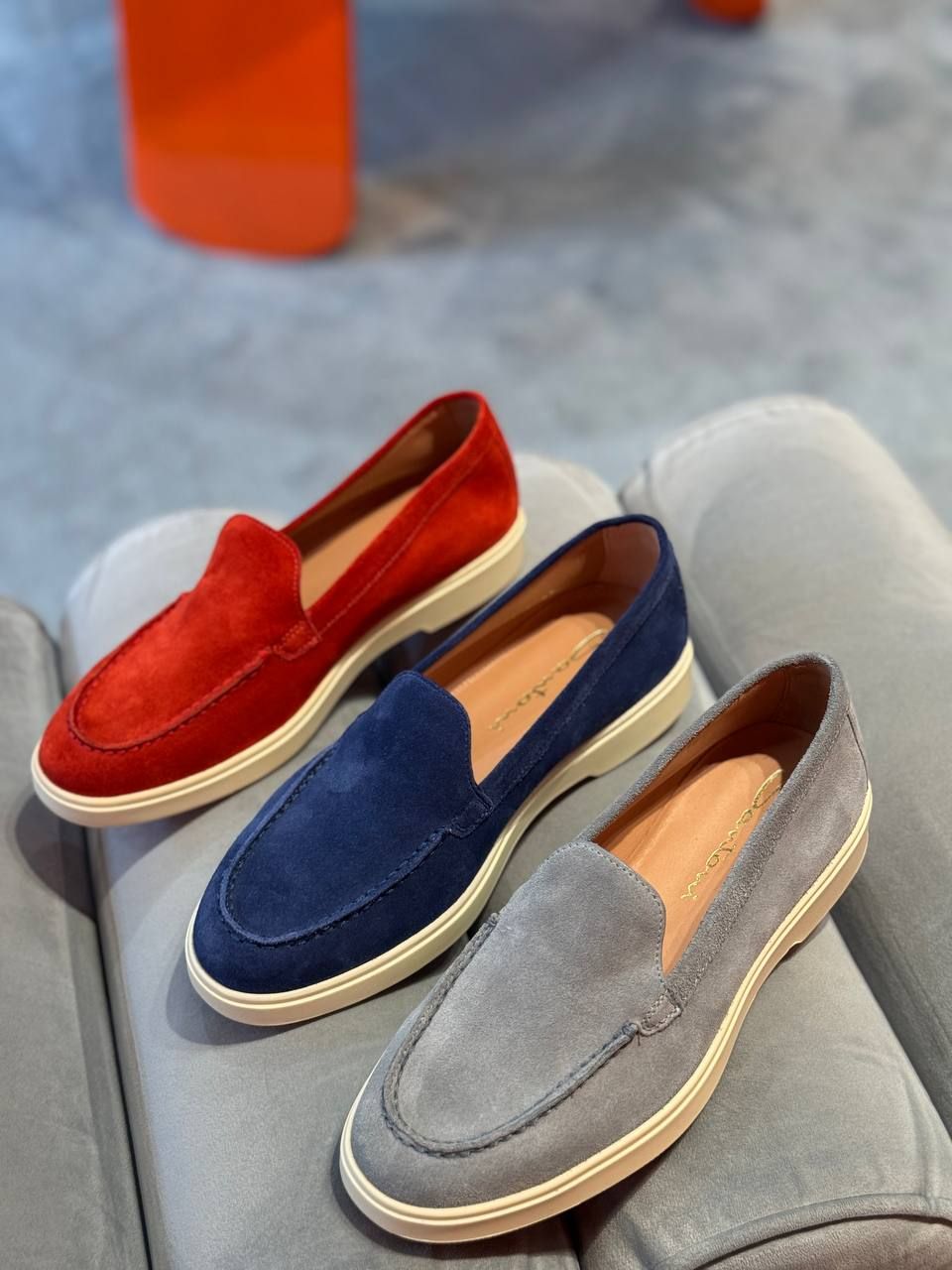 Лоферы Santoni