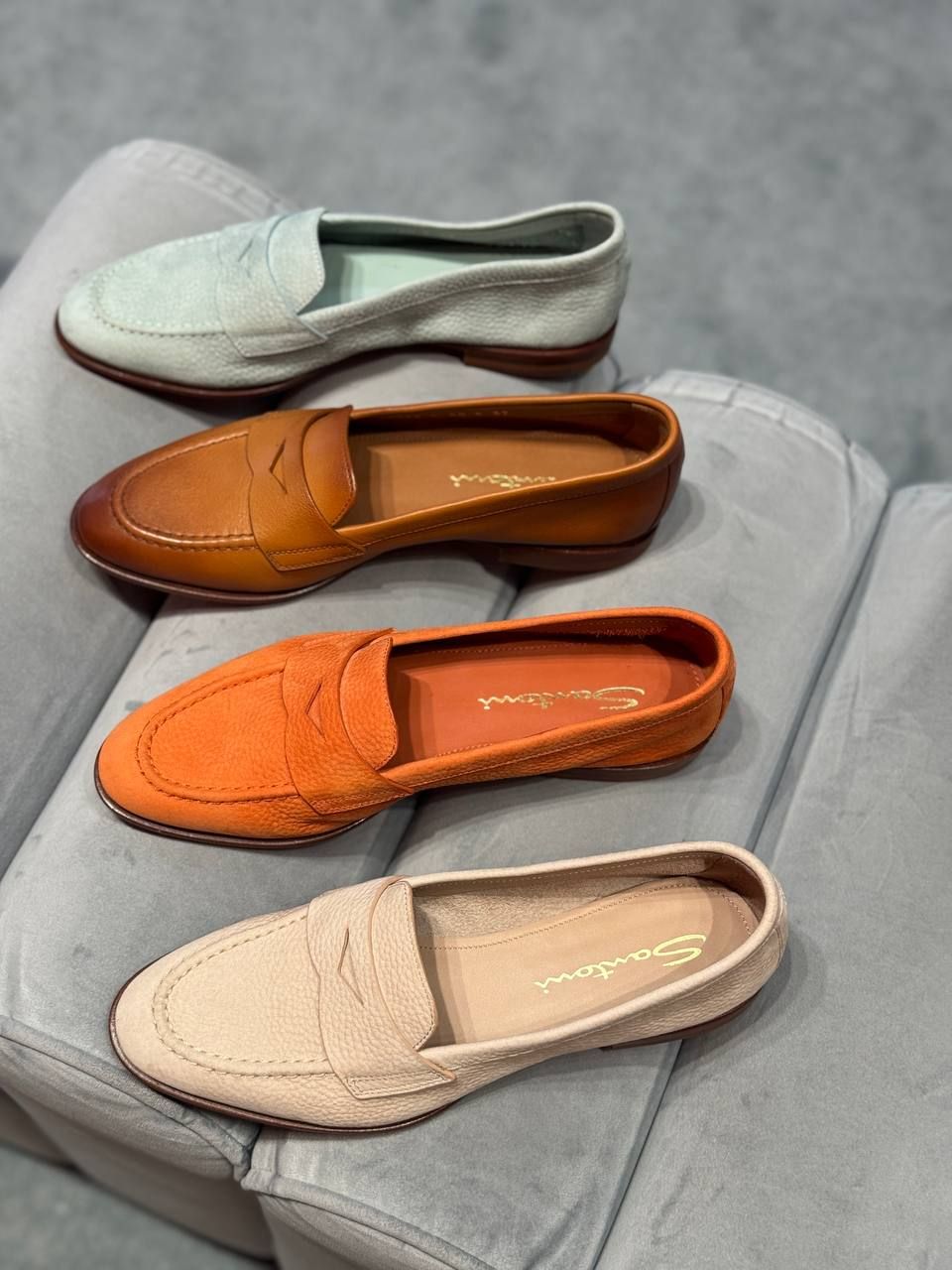 Лоферы Santoni