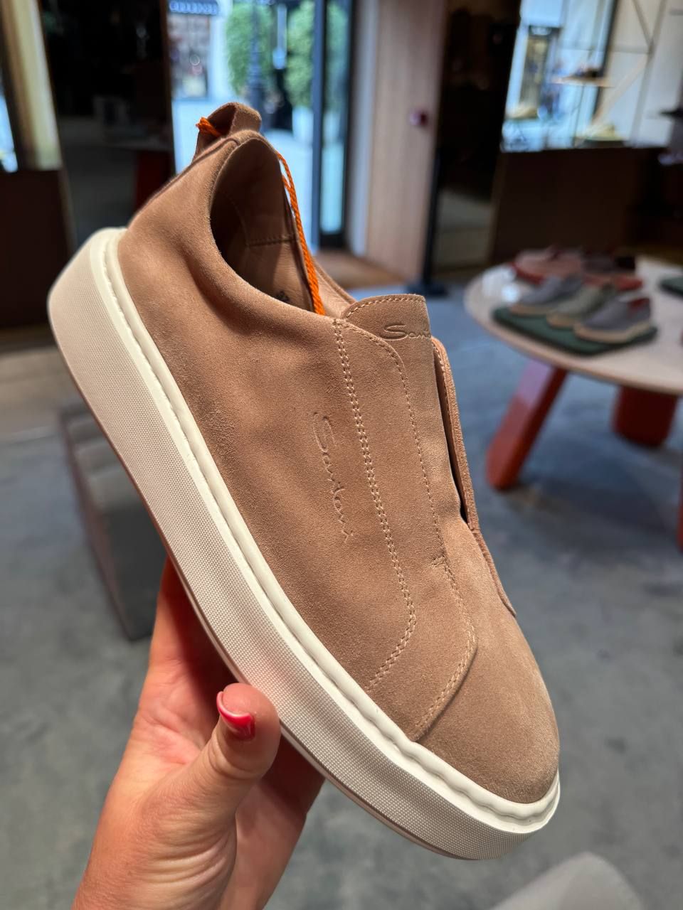 Слипоны Santoni