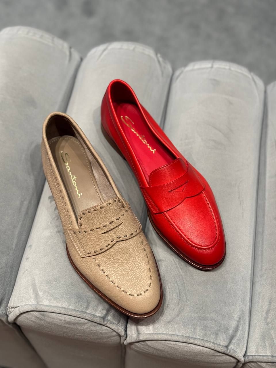 Лоферы Santoni