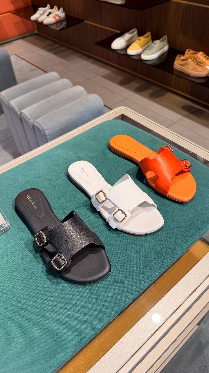 Шлепанцы Santoni