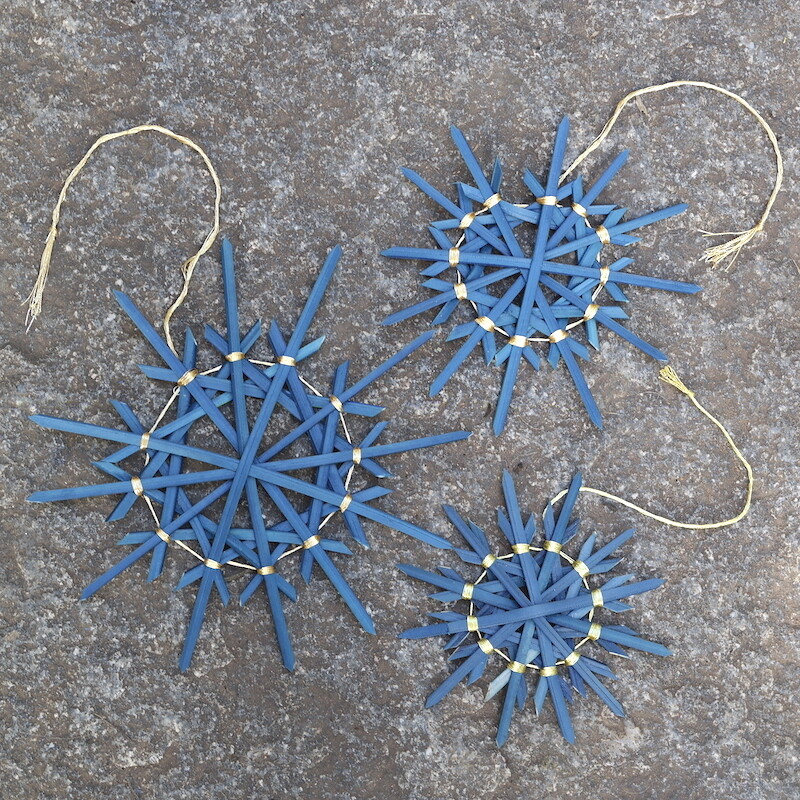 Snowflakes - Blue (Set of 3)