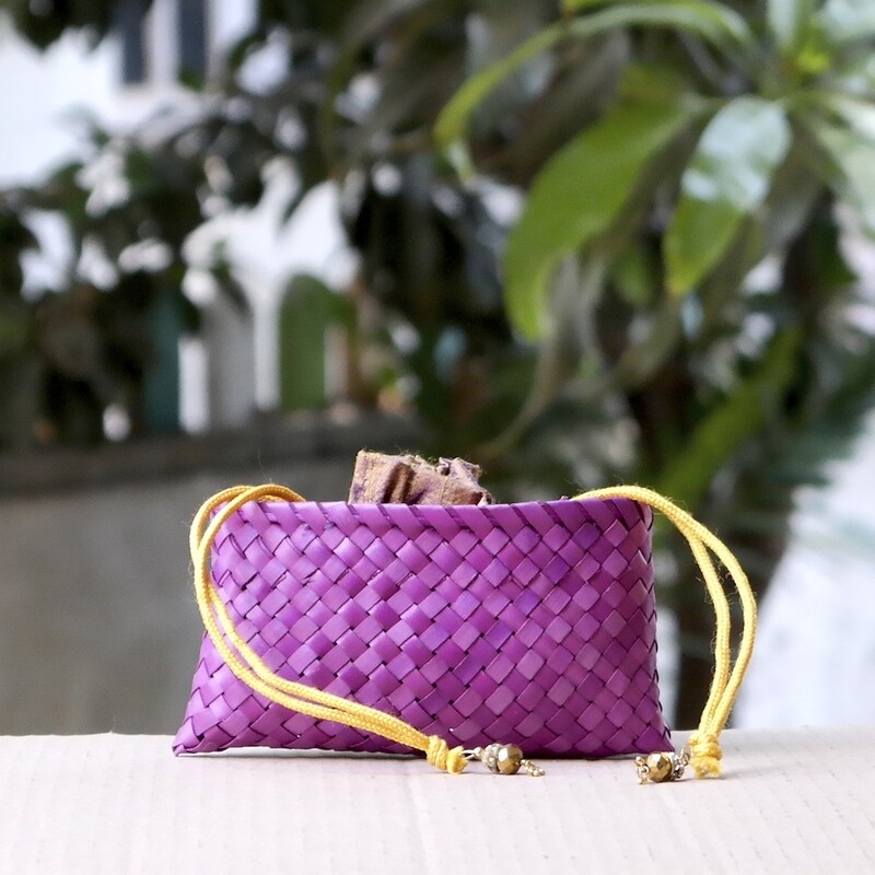 Traditional Change Purse - Wildflower Hues