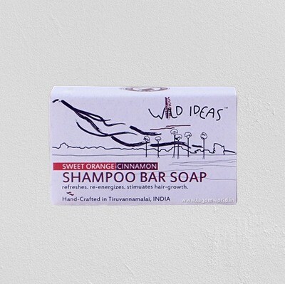 Wild Ideas Shampoo Bar | Sweet Orange & Cinnamon - 100g