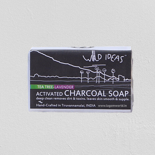 Wild Ideas Activated Charcoal Body Soap -100g