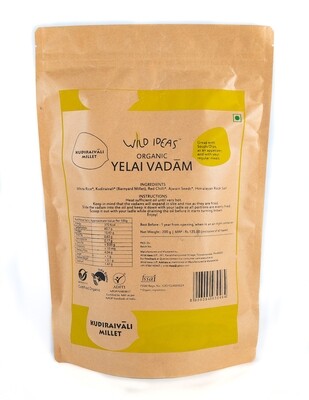 Yelai Vadam (Papad) - Barnyard [Kudaravali] Millet 200g