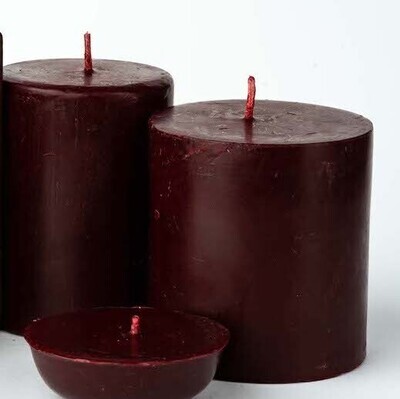 Pillar Candle Set of 2 - Unscented