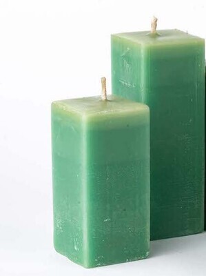 Square Candle Set of 2 - Unscented