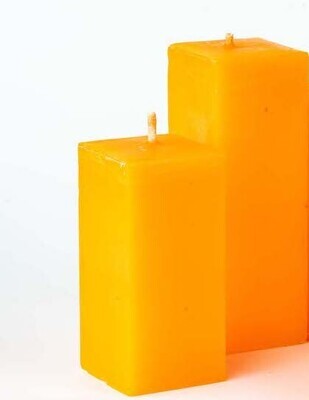 Square Candle Set of 2 - Scented
