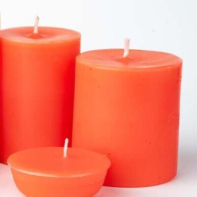 Pillar Candle Set of 2 - Scented