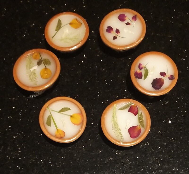 Terracotta Votives (Set of 6) - Small