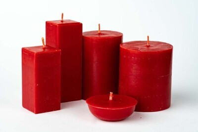 Candle (Set of 5) - Rose