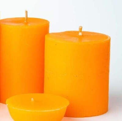 Pillar Candle (Set of 2) - Frangipani
