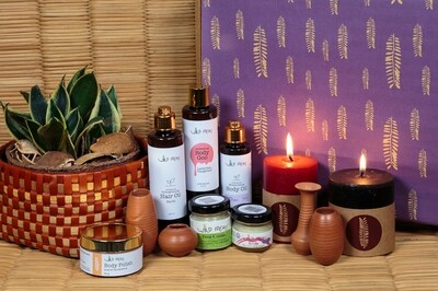 Head to Toe Floral Care Hamper Head to Toe Floral Care Hamper