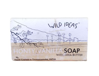 Wild Ideas Honey Vanilla with Shea Butter Body Soap  - 100g ‍