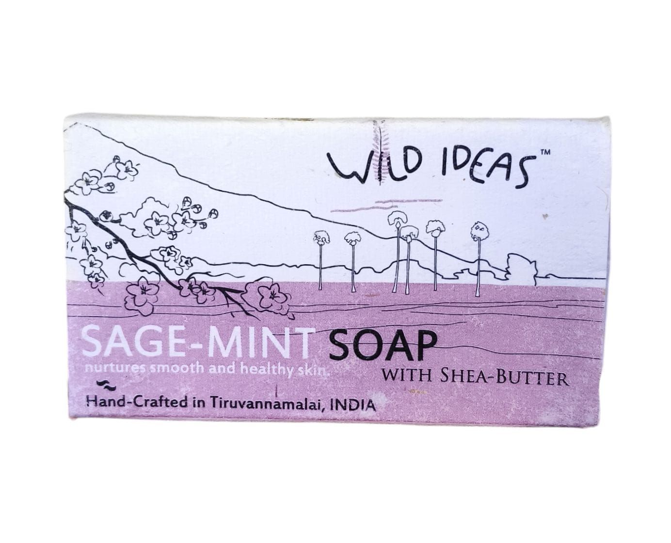 Wild Ideas Sage Mint with Shea Butter Body Soap - 100g ‍