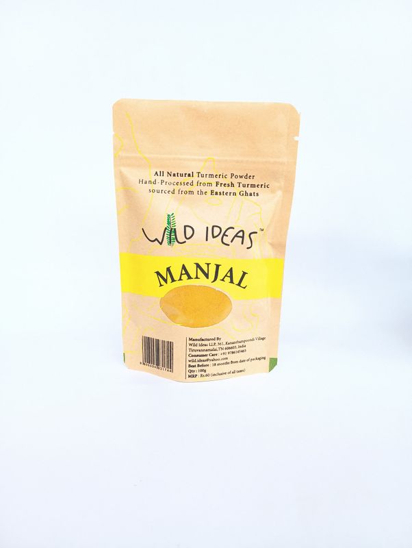 Wild Ideas All Natural Manjal - 100g