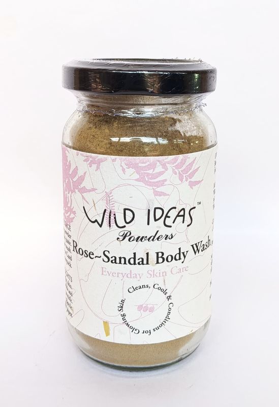Wild Ideas Rose Sandal Body Wash - 75g ‍