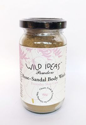 Wild Ideas Rose Sandal Body Wash - 75g ‍