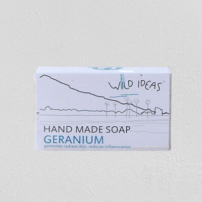 Wild Ideas Geranium Body Soap - 100g Wild Ideas Geranium Body Soap - 100g