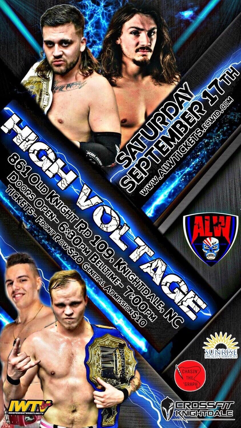 ALW Presents: High Voltage - Front Row