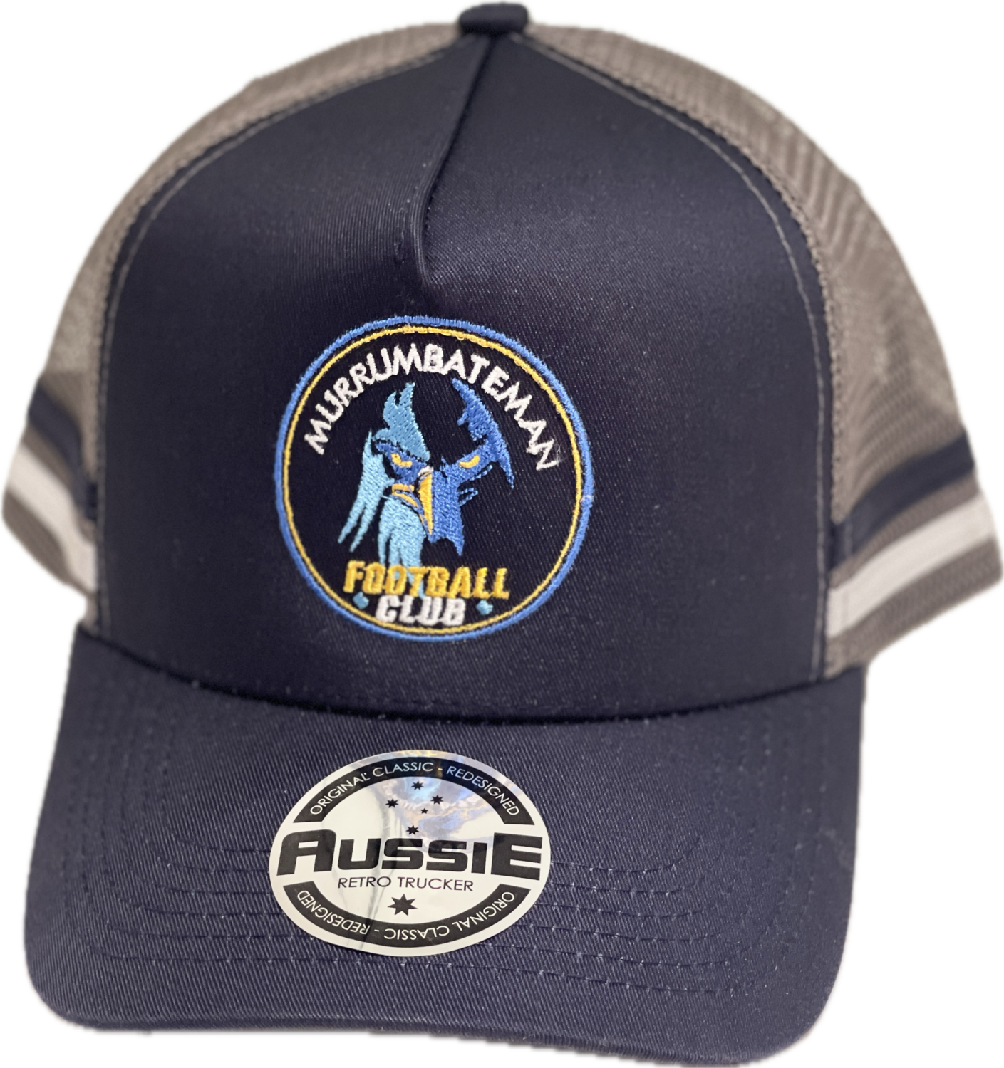STRIPED TRUCKER CAP