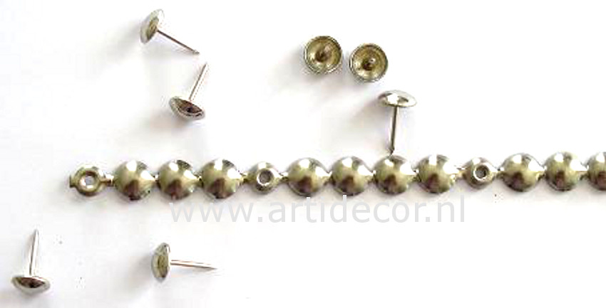 Siernagel strip nikkel 9,5mm