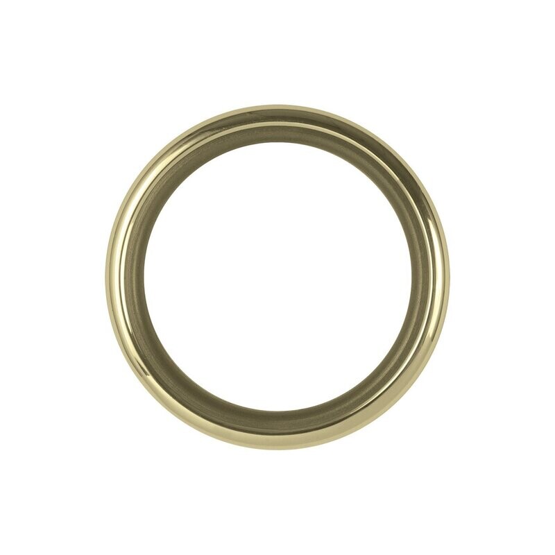 Messing gordijnring 25 mm