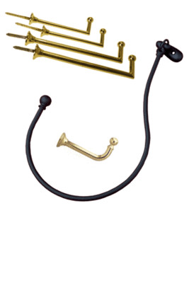 Embrasse haken metaal