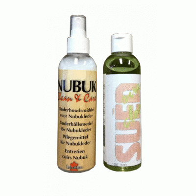 Nubuck leder clean &amp; Care set.