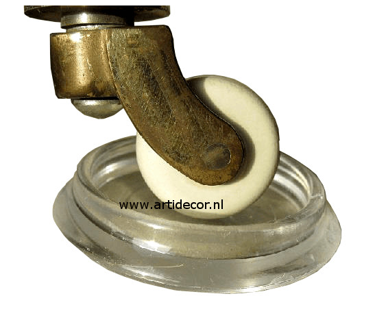 Meubelschotel schaal kunststof rond of vierkant