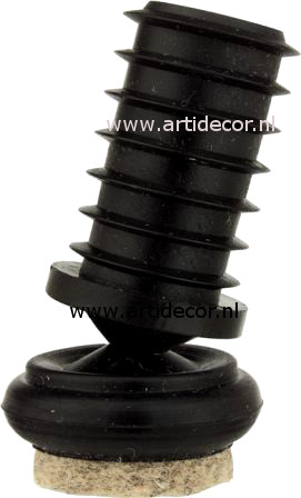 Holle buis glijder kogeldop VILT-O