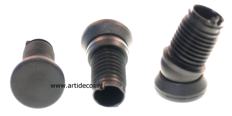 Holle buis glijder met Vilt of Glad T glijvlak