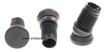 Holle buis glijder met Vilt of Glad T glijvlak