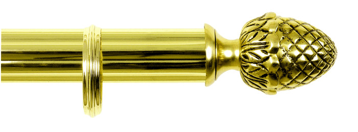 Gordijnroede eindknop Dennenappel